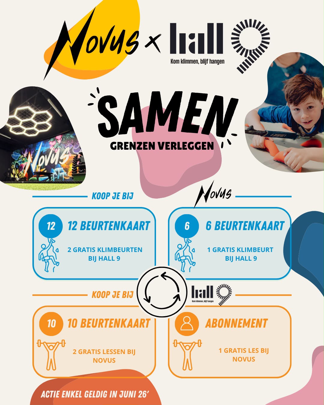 NOVUS x Hall 9 samen grenzen verleggen